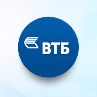 ВТБ круглый значок