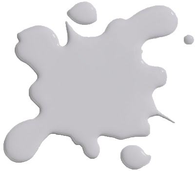 Пятно белой краски