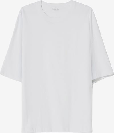 Белая майка оверсайз мужская