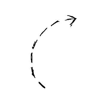 Пунктирные стрелки без фона