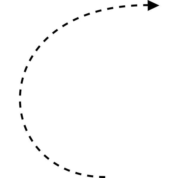 Стрелки пунктир