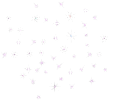 Искорки на прозрачном фоне для фотошопа