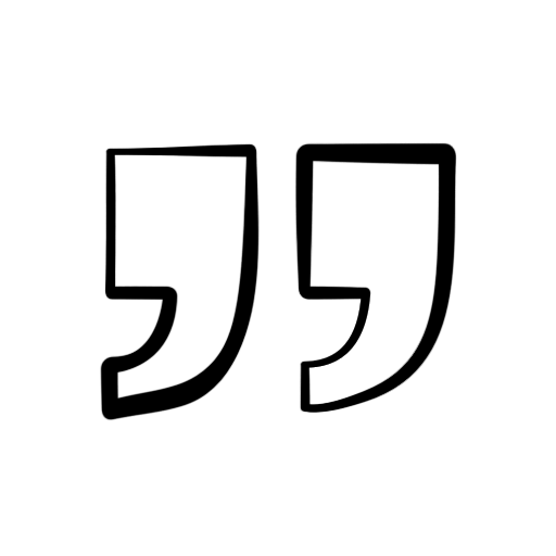 Кавычки иконка