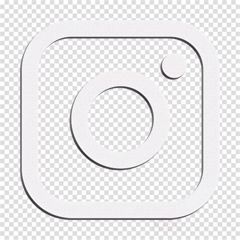 Instagram logo белый