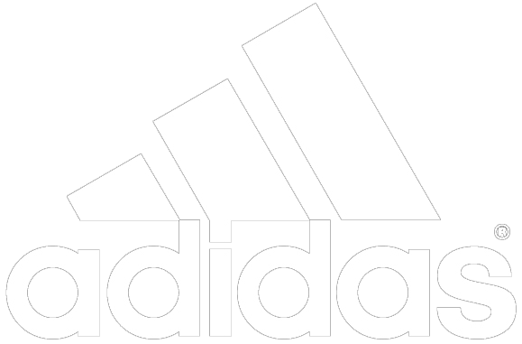 Эмблема адидас трафарет