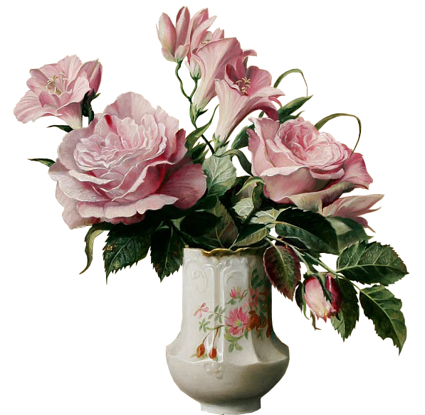 Ваза с цветами