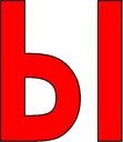 Буква ы красная