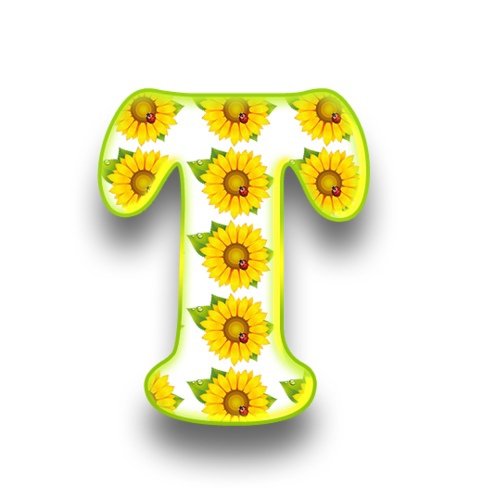 Лето буквы красивые