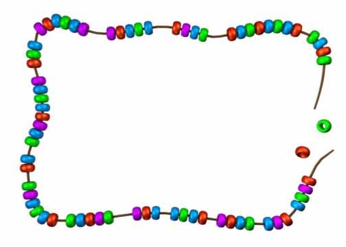 Бусинки на прозрачном фоне для детей (35 фото)