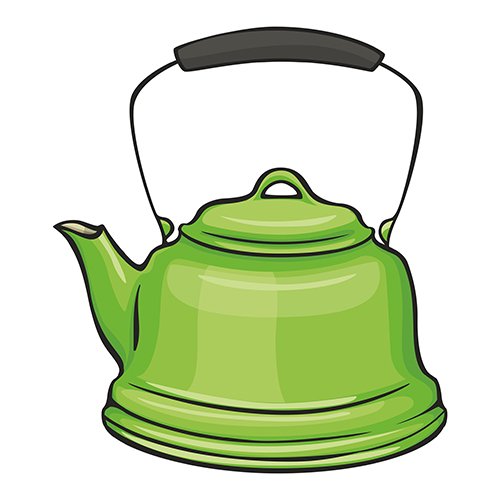 Картина чайник для детей