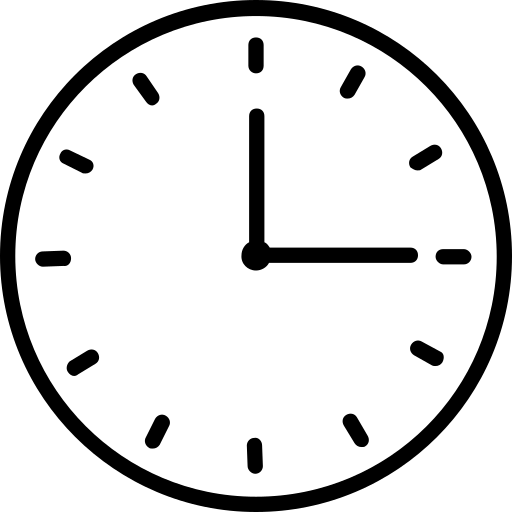 Часы контур