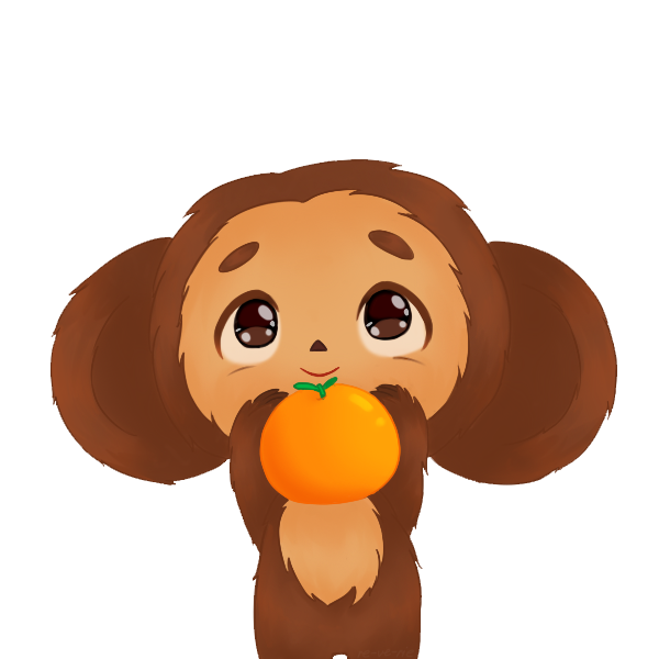 Чебурашка клипарт