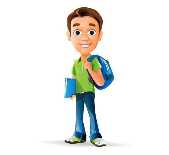 Персонаж школьник