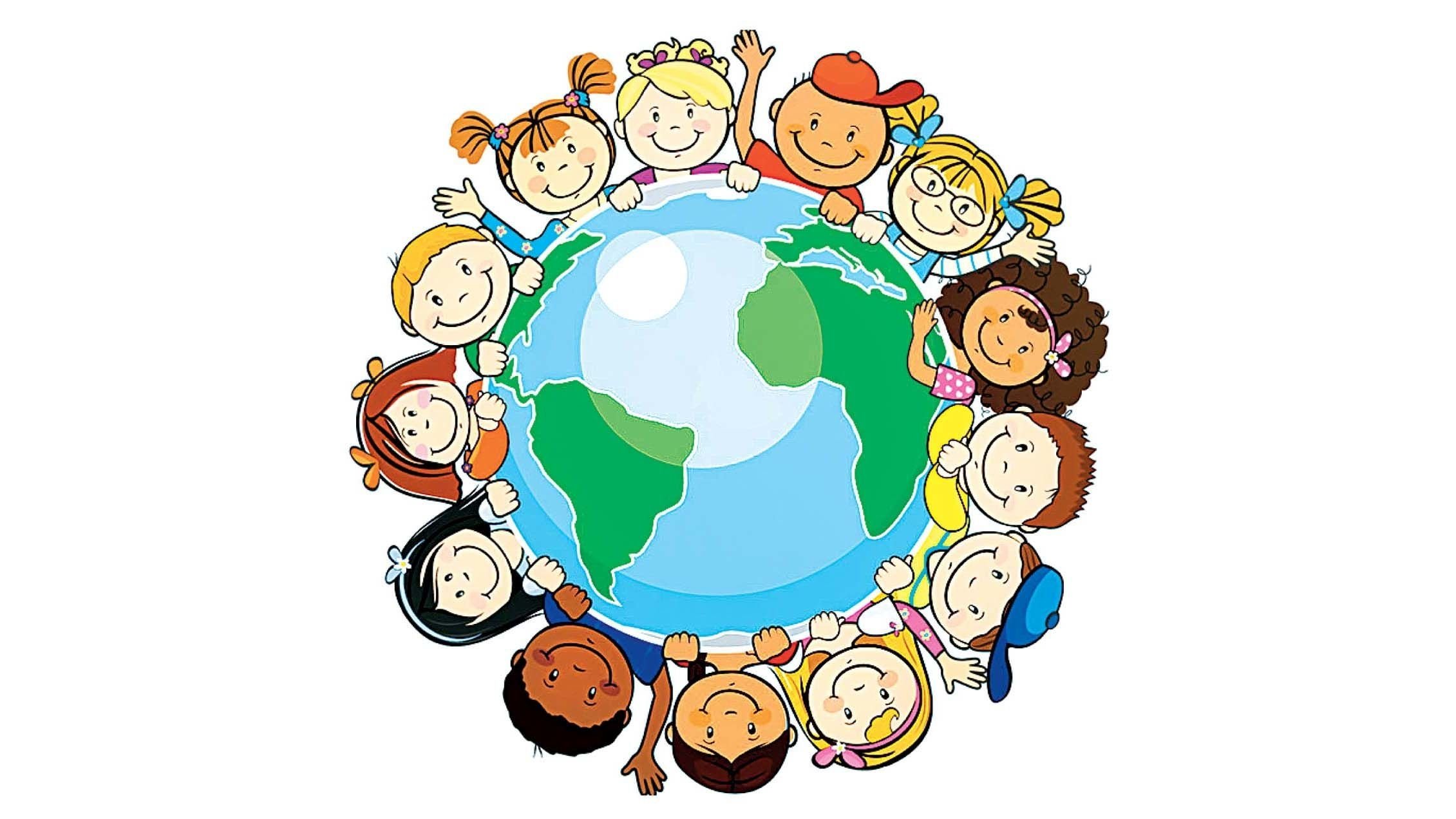 Всемирный день ребенка рисунки детей. Дружат дети на планете. Дружба народов на земном шаре. Планеты для детей. Дружба картинки для детей.