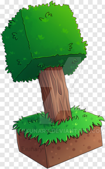 Дерево из МАЙНКРАФТА