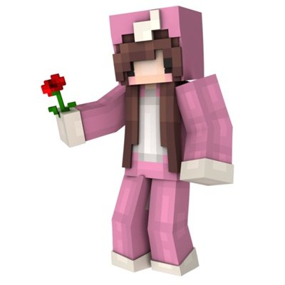 Розовые персонажи для МАЙНКРАФТА