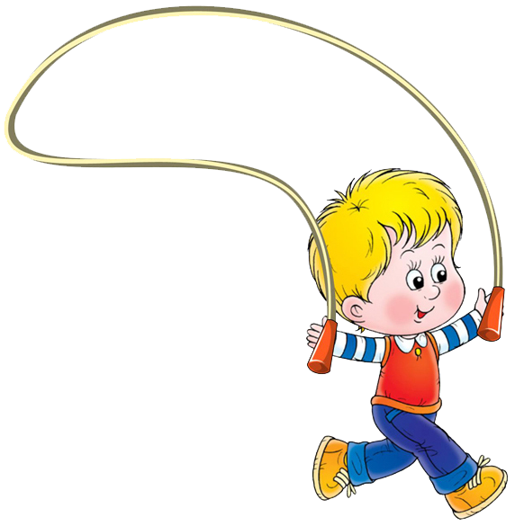 Прыжки на скакалке дети