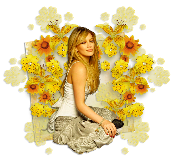 Осенние девушки на прозрачном фоне