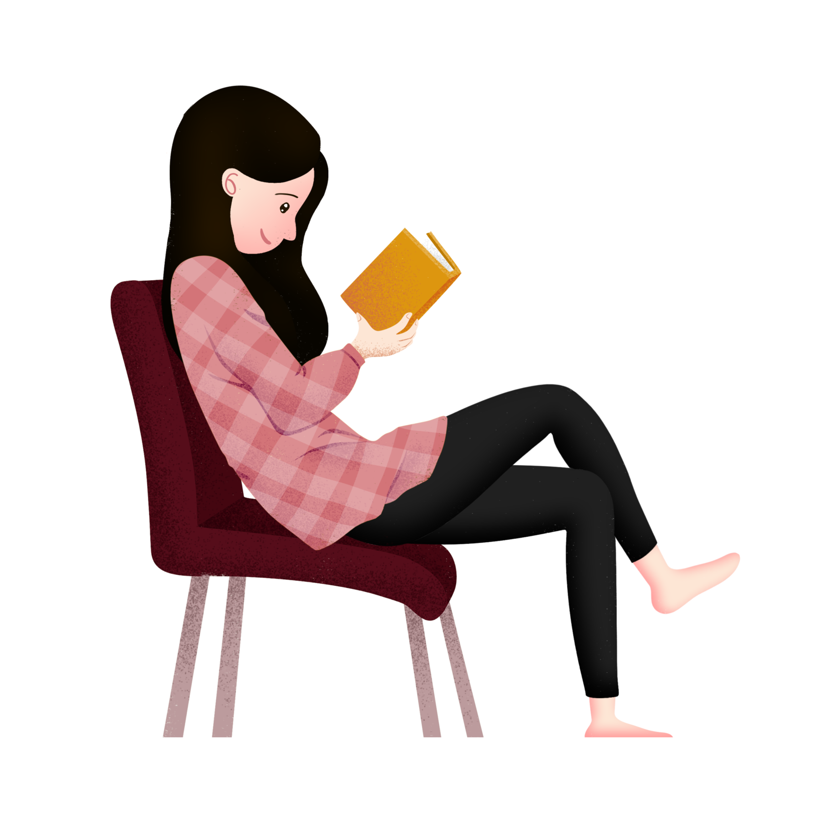 Книга человек. Девушка в кресле с книгой. Девушка сидит с книгой. Человек сидит с книжкой.