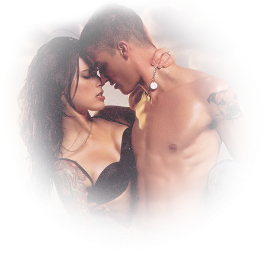 Любовные пары на прозрачном фоне