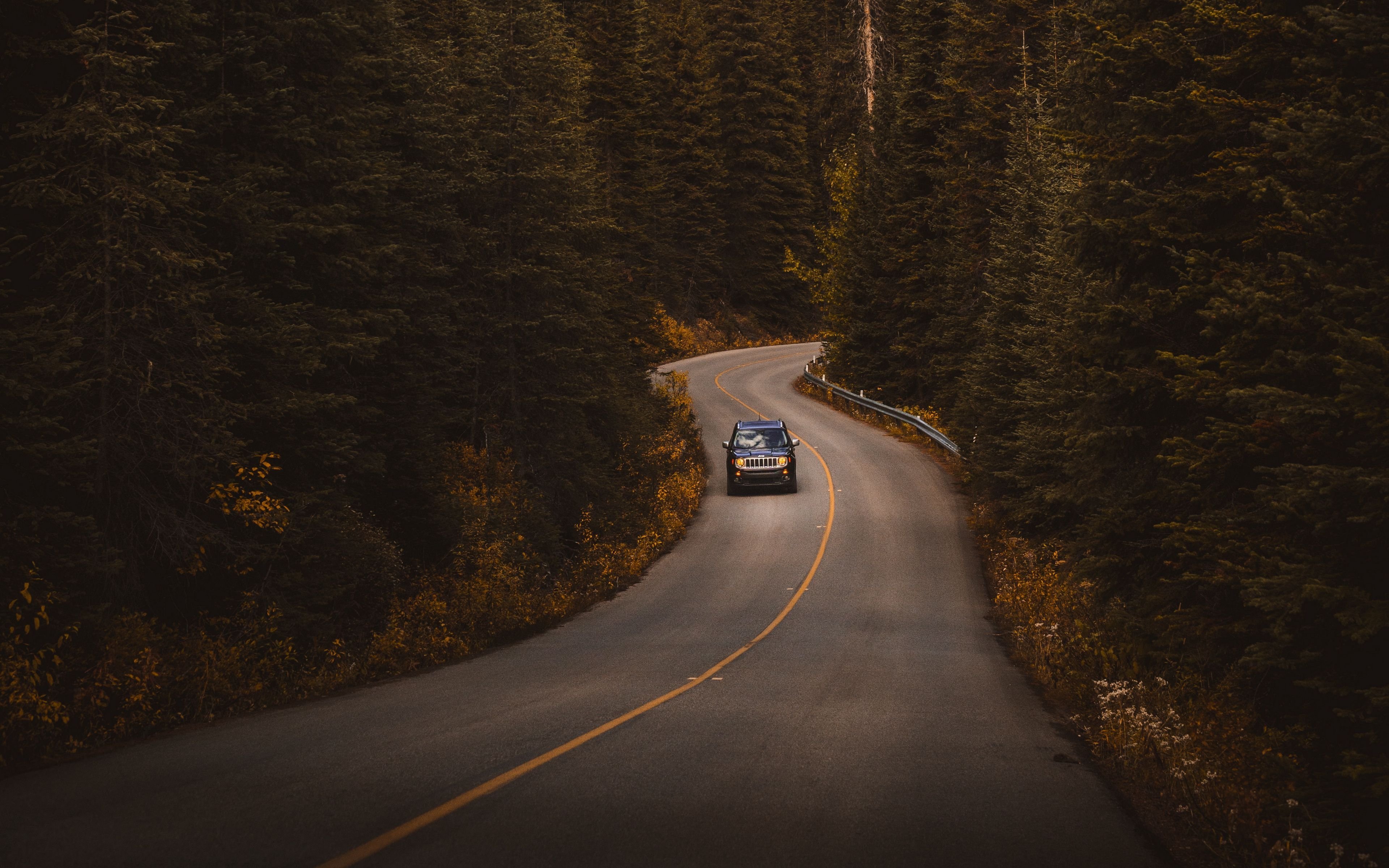 Еду еду по дороге еду далеко. Красивые дороги. Дорога в гору. Дорога в лесу. Машина на дороге.