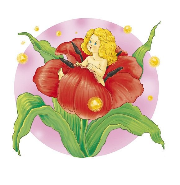 Дюймовочка клипарт