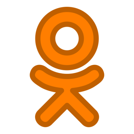 Одноклассники логотип без фона