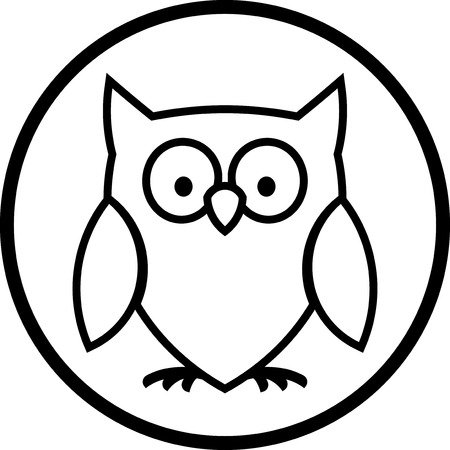 Сова пиктограмма для детей
