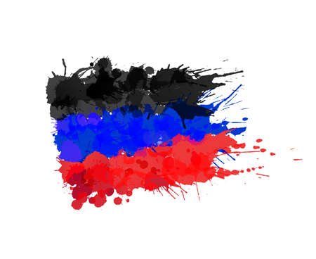 Флаг ДНР лента