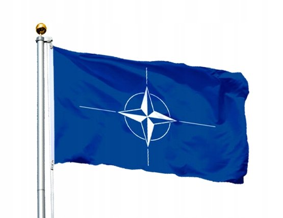 Флаг Польши и НАТО