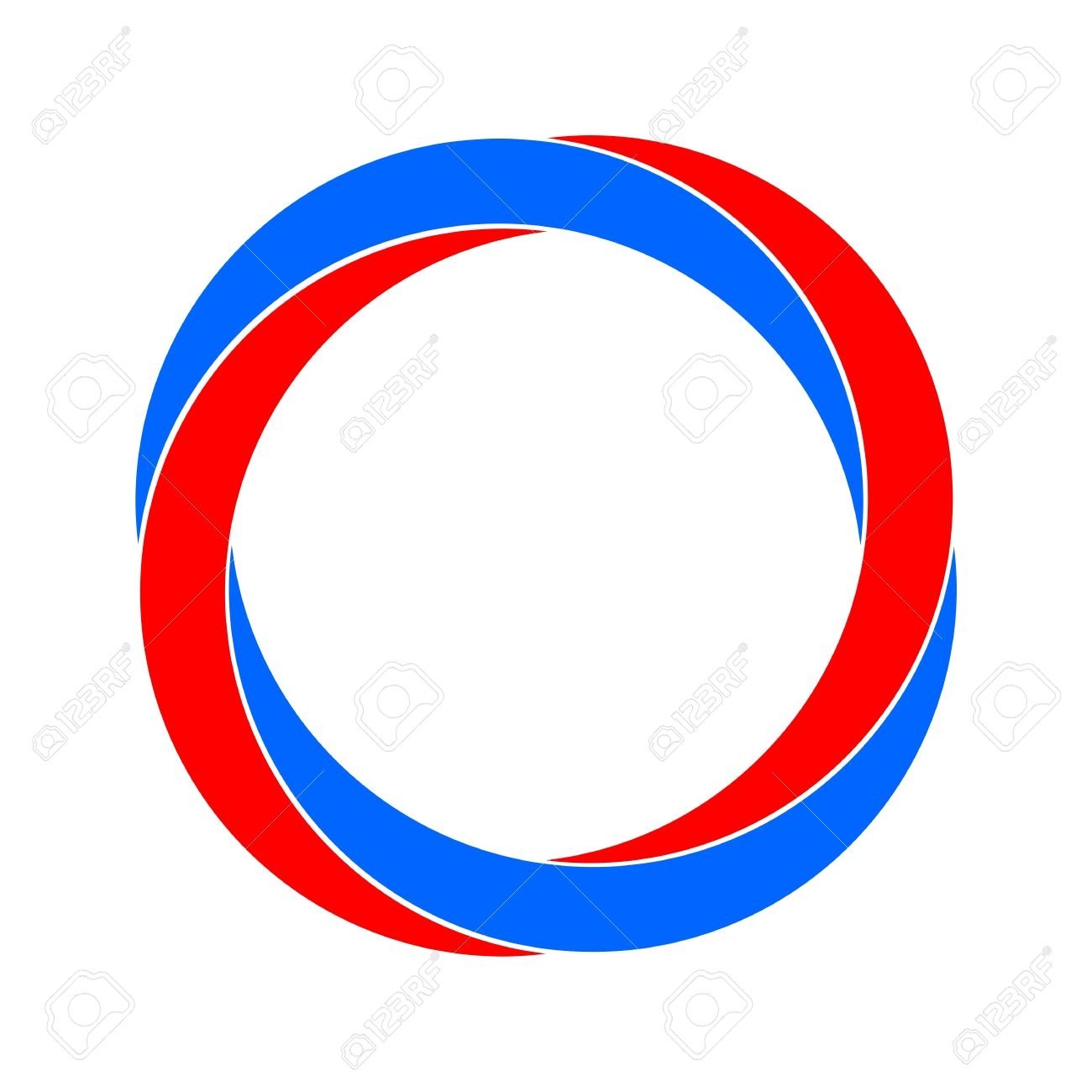 Сине красный логотип