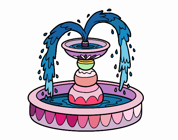 Фонтан картинка для детей