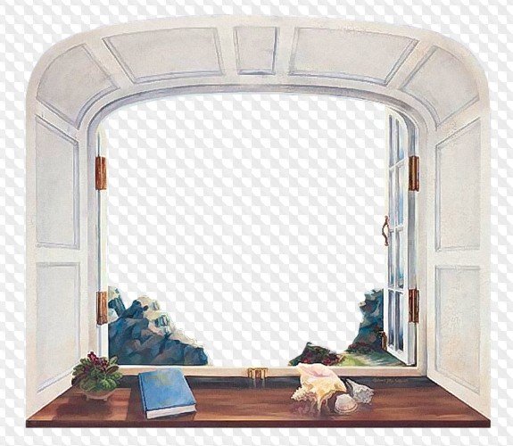 Рамка в виде окошка