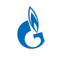 Значки с логотипом Газпром