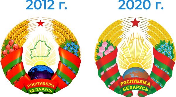 Новый герб Беларуси 2021