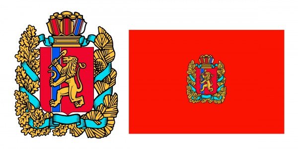 Красноярский край герб и флаг