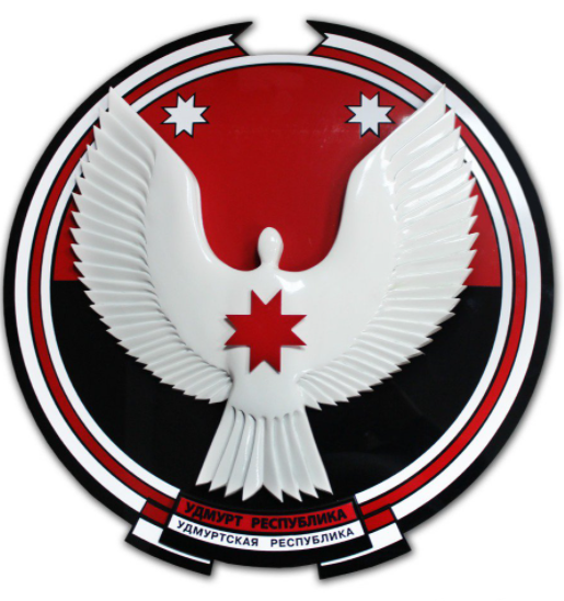 Флаг и герб Удмуртской Республики