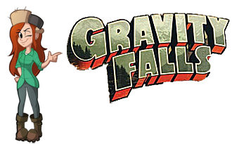 Гравити Фолз надпись