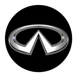 Инфинити значок черный