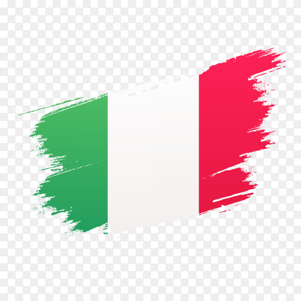 Флаг Италии вектор