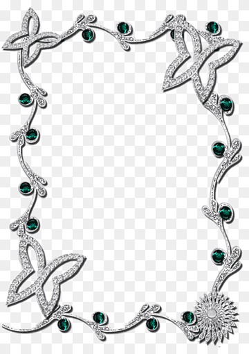 Рамка из ювелирных украшений