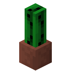 Блок кактуса в МАЙНКРАФТЕ