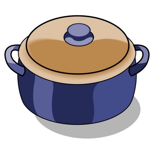 Кастрюля рисунок для детей