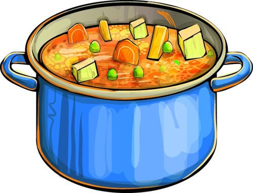 Картина кастрюля для детей