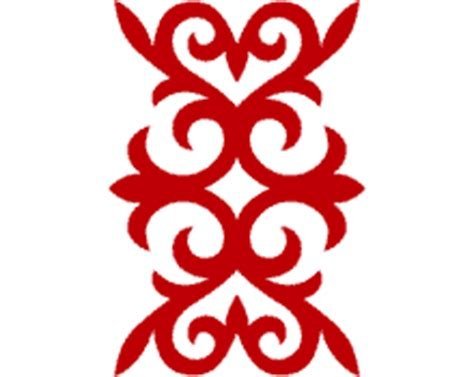 Национальные орнаменты Киргизии