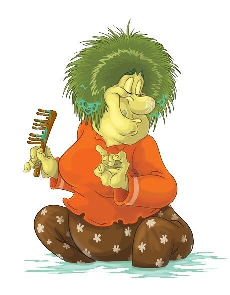 Кикимора мультяшка