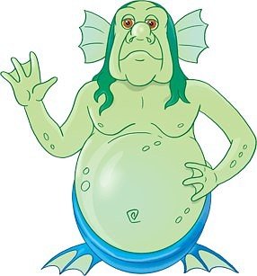 Кикимора для детей на прозрачном фоне (40 фото)