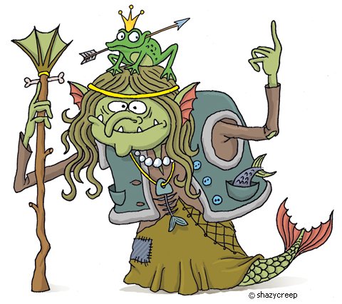 Сказочные герои Кикимора