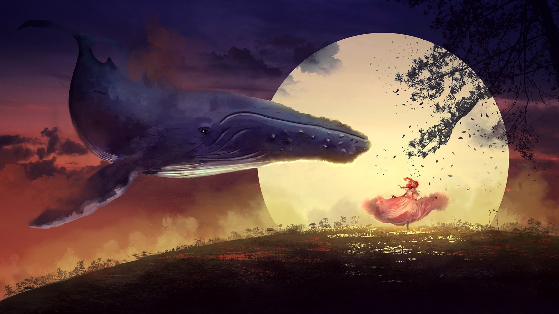 Небесный кит Геншин. Небесный кит Геншин арт. Летающий кит. Кит обои на телефон