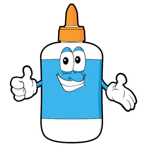 Клей мультяшный